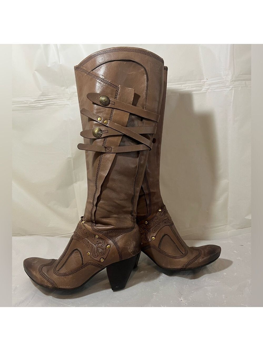 Bocage tall Leather boots